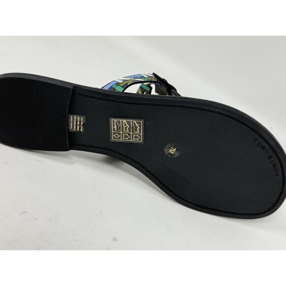 Tory Burch Miller blue geo metro blue print 7 - Picture 5 of 7